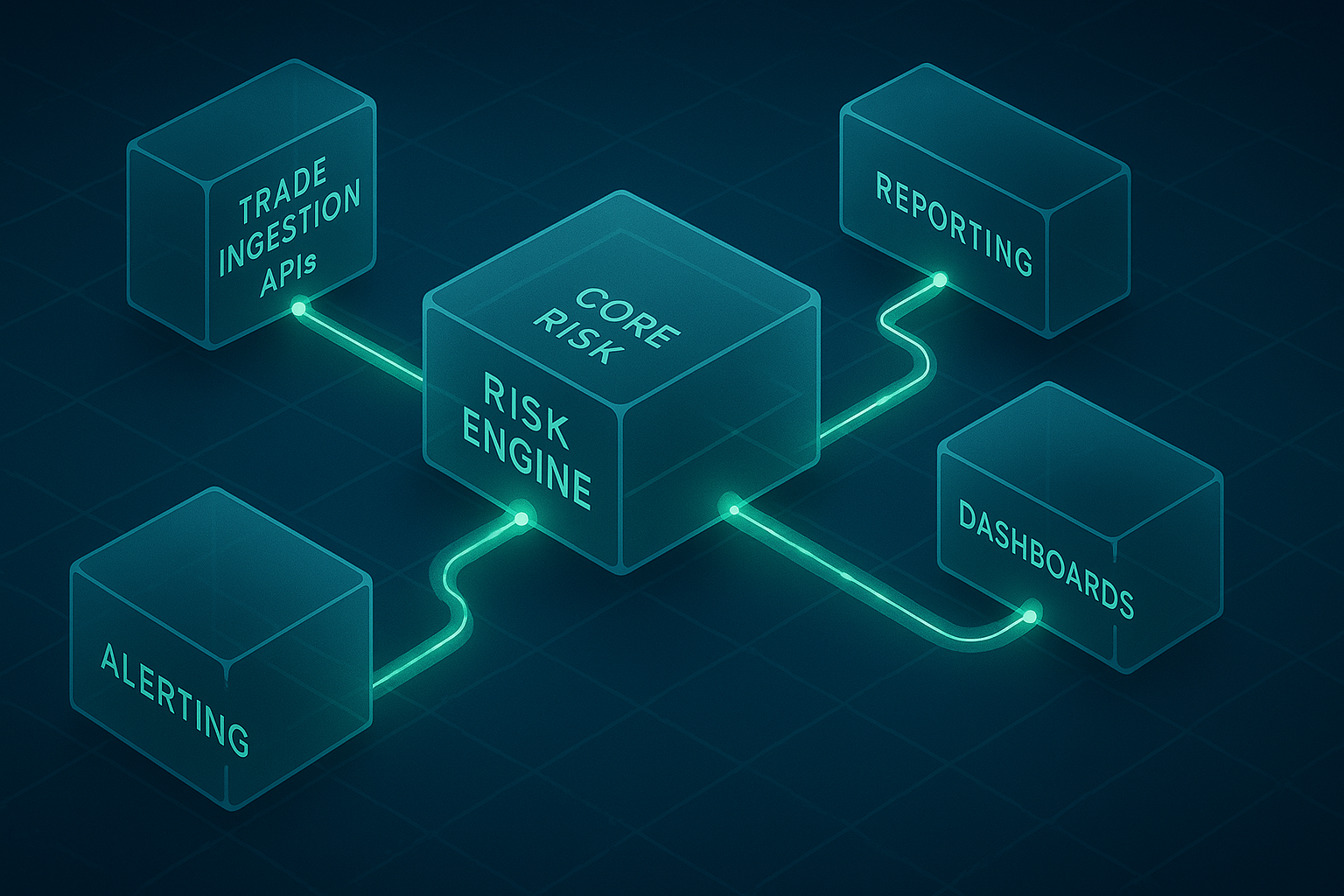 Risk Architecture Flow Diagram