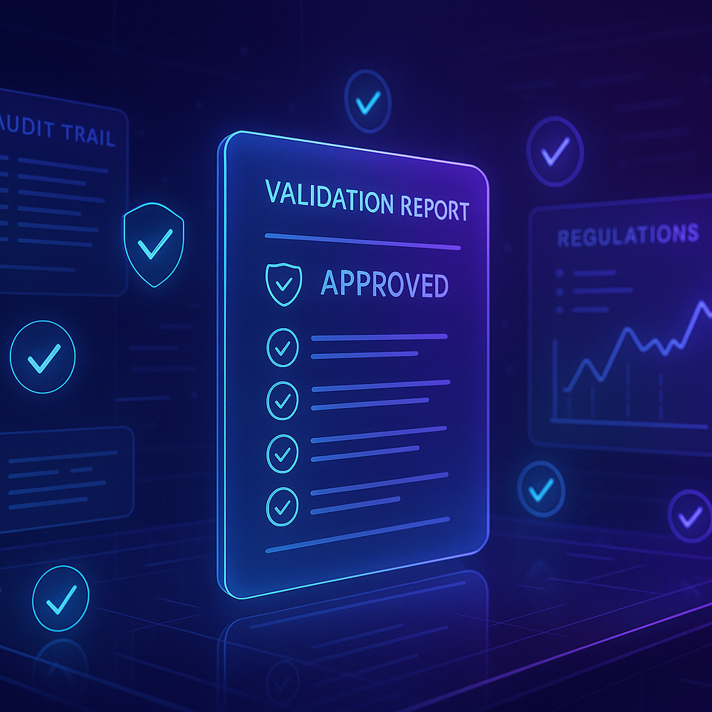 Independent Validation Report Sample
